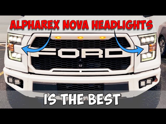The BEST F-150 Headlights Upgrade | Alpharex Nova Series Full Install