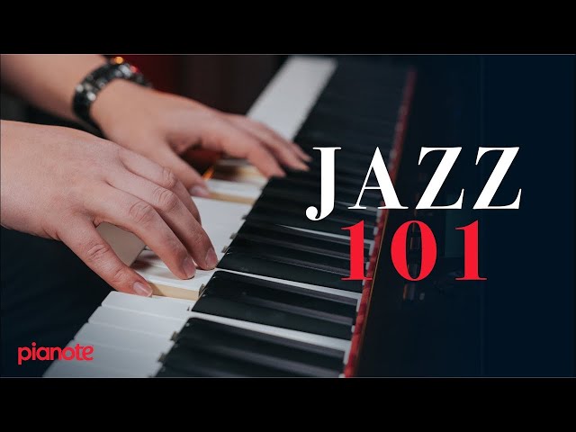Jazz Piano 101 (Beginner Piano Lesson)