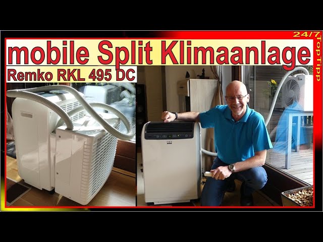 Mobile Klimaanlage ohne Abluftschlauch - Remko RKL 495 DC [ Unboxing & erster Eindruck ] Klimagerät