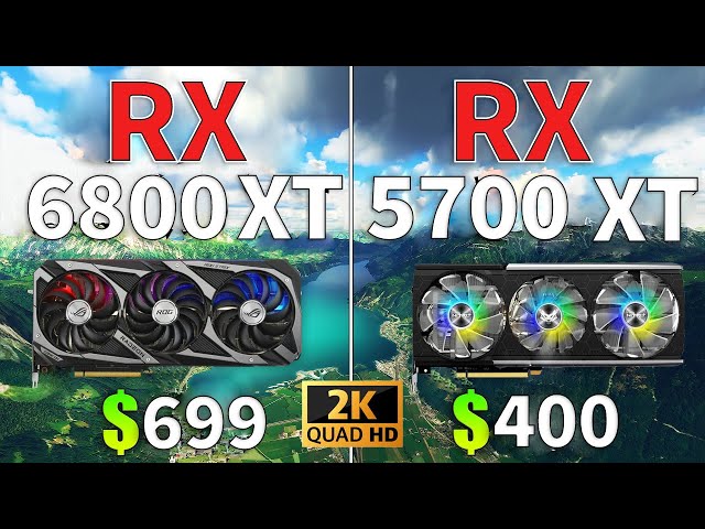 RX 6800 XT vs RX 5700 XT - 1440p | How big is the difference?