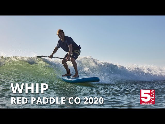 The 2020 Red Paddle Co Whip Inflatable Stand Up Paddle Surf Board
