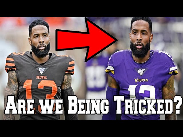CLEVELAND BROWNS TRADE ODELL BECKHAM JR TO THE MINNESOTA VIKINGS IS NOT CONFIRMED!