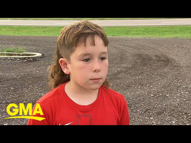 9-year-old hero saves parents during tornado