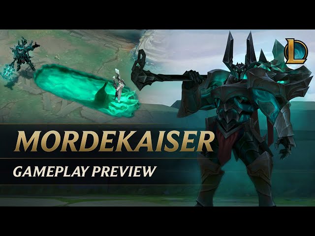 Mordekaiser Gameplay Preview | League of Legends