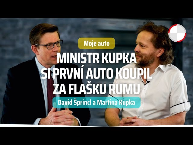 🎧 Ministr Kupka si první auto koupil za flašku rumu. // Podcast Moje auto