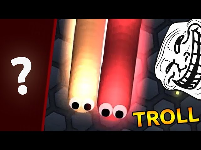 TROLLING PEOPLE IN SLITHERIO (Funny Moments)  | Slither.io