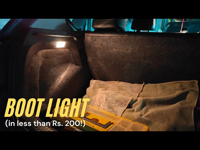 Polo 6R - Adding Boot Light