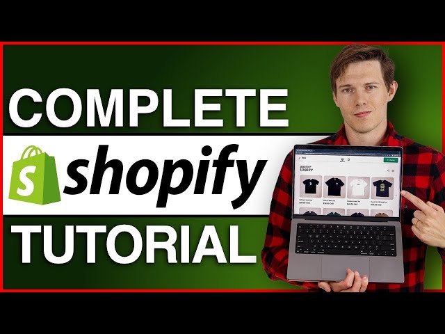 BEST Shopify Tutorial in 2024 -- Set Up A Profitable Shopify Store Step-By-Step