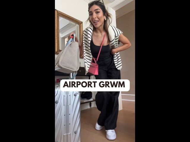 Airport GRWM!✈️#shorts