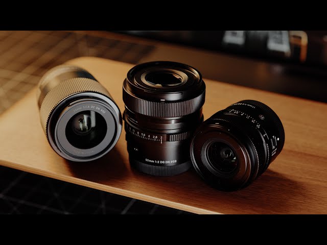 Sigma 17mm f/4, 23mm f/1.4, & 50mm f/2 DG DN | Three Fantastic Compact Lenses