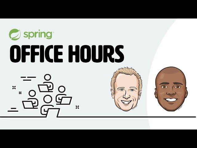 Spring Office Hours: S3E17 - Spring Security Architecture Principals