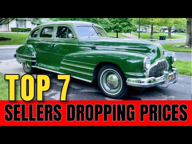 7 CHEAPEST CLASSIC CARS OF 2024 |  40s Classic Cars For Sale by Owner!