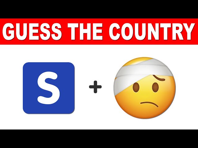 Guess The Country by Emoji | Emoji Puzzle