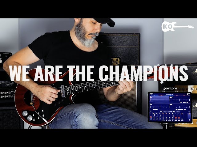 Queen - We Are the Champions - Electric Guitar Cover by Kfir Ochaion - Jamzone App