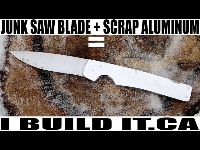 How to Make a Folding Knife with Basic Tools