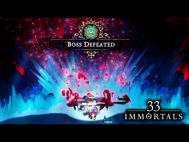 33 IMMORTALS LUCIFER  Boss Fight DEFEATED Gameplay (Closed Beta!)