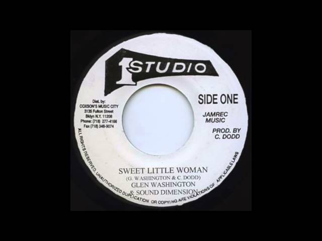 GLEN WASHINGTON - SWEET LITTLE WOMAN - STUDIO 1