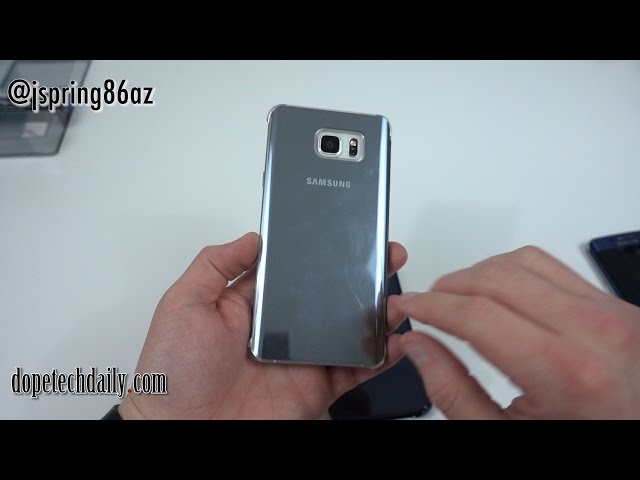 Samsung Official Galaxy Note 5 Clear S-View Flip Cover