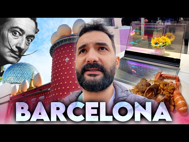 Barcelona , Dali ve Mobil Dünya Kongresi | Vlog (2024)