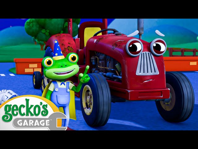 Drive Thru Garage | Gecko's Garage | Cartoons For Kids | Toddler Fun Learning