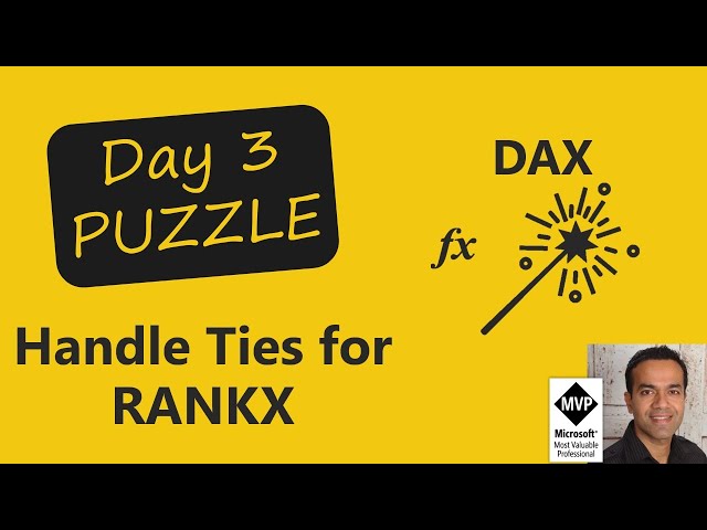 Day 3 Puzzle (DAX) #PowerBIChallenge