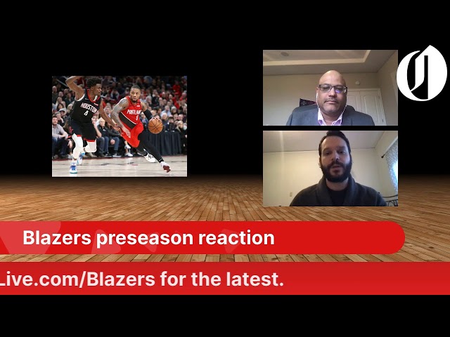 Blazers preseason reaction
