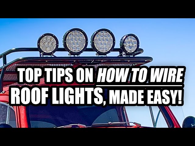 Top Tips For Wiring Your Baja Bug Roof Lights - Nilight