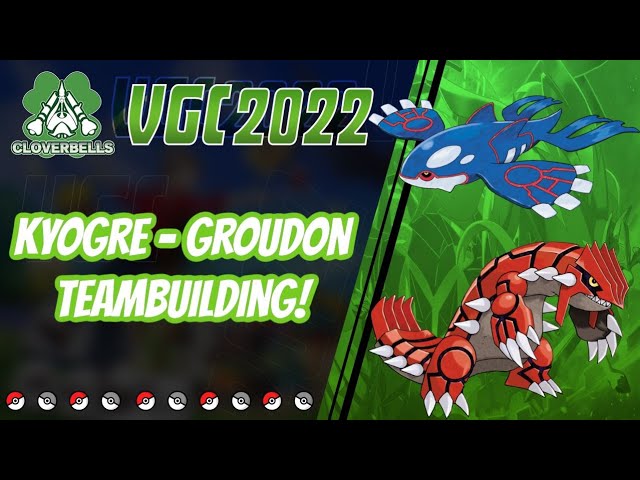 Series 12 Kyogre - Groudon Teambuilding! | VGC 2022 | Pokemon Sword & Shield | EV's, Items, Movesets