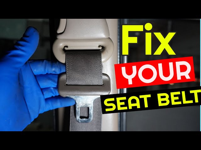 Seat Belt Won't Retract? Free At Home Fix.