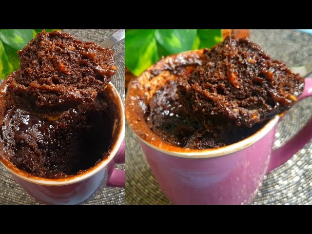 2 Min Eggless Mug Cake Recipe ❤️ | Super Soft And Rice Mug Cake | Eggless Chocolate Mug Cake ❤️