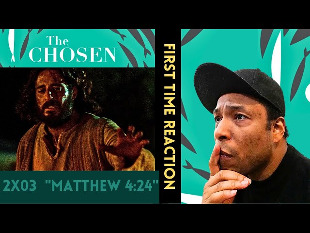 FIRST TIME!!  THE CHOSEN 2x3: Matthew 4:24 MISSIONARY TV reaction! #thechosen #jesuschrist