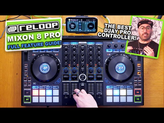 Reloop Mixon 8 Pro - The best djay Pro controller ever!? Full review & feature guide #TheRatcave
