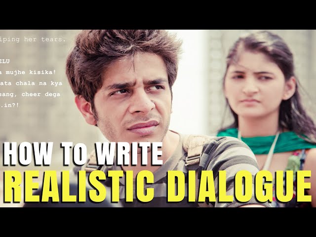 How To Write Realistic Dialogue (Hindi)| Natural Dialogue | Scriptwriting Tips |