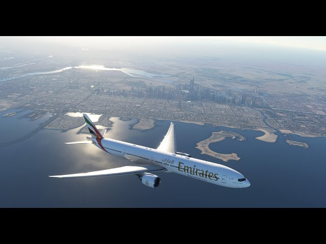 (4K) Ultra Settings/ Dubai -  Stockholm/ Emirates Boeing 777-300ER/ Microsoft Flight Simulator