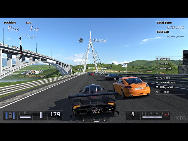 [#1] Gran Turismo 5 - High Speed Ring (Zonda R '09) PS3 Gameplay HD (RPCS3)