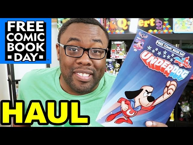 FREE COMIC BOOK DAY HAUL - Archie, TMNT, Marvel, DC... UNDERDOG??