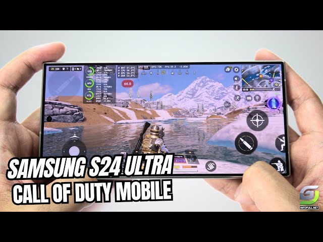 Samsung Galaxy S24 Ultra test game Call of Duty Mobile CODM Update 2024 | Snapdragon 8 Gen 3