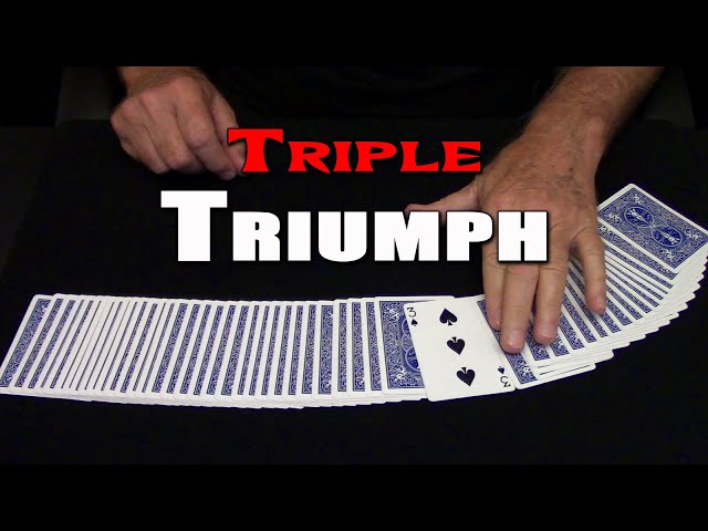 Triple TRIUMPH (Card Magic) ~ An In Depth Tutorial