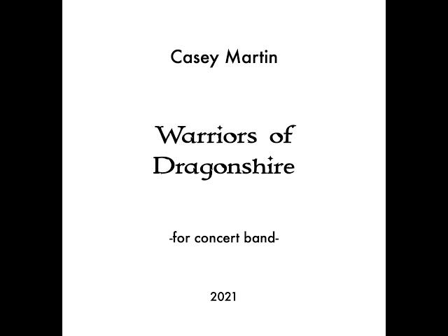 Warriors of Dragonshire - Casey Martin