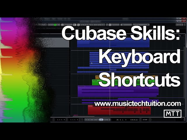Cubase Skills: Keyboard Shortcuts