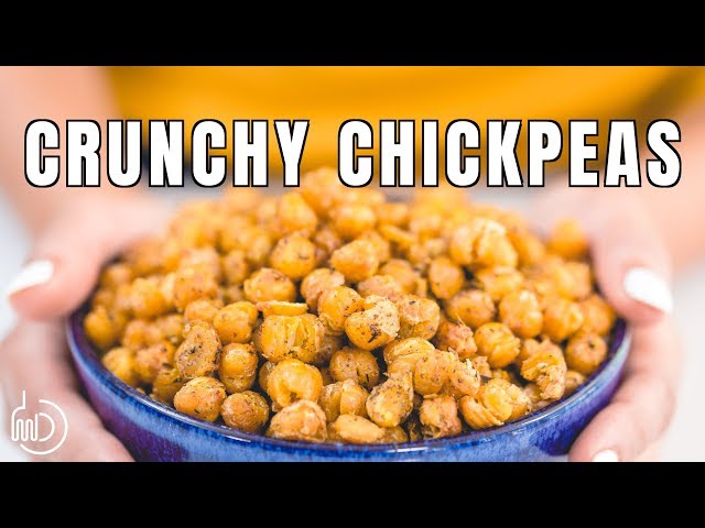 The Best and Easiest Crunchy Roasted Chickpeas Recipe