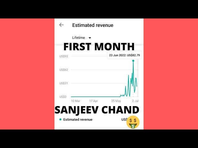 First Month YouTube Automation Faceless Channel Results 🤑🤑 / Easy Online Business - Sanjeev Chand