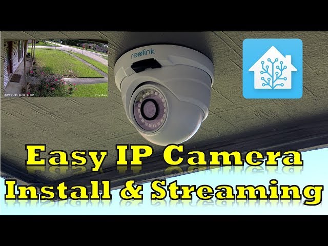 Reolink 5 megapixel PoE Camera - Install and Streaming with Home Assistant