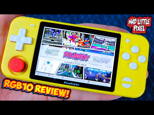 Portable N64 & Dreamcast Retro Emulation Handheld RGB10 Review! PSP & More!