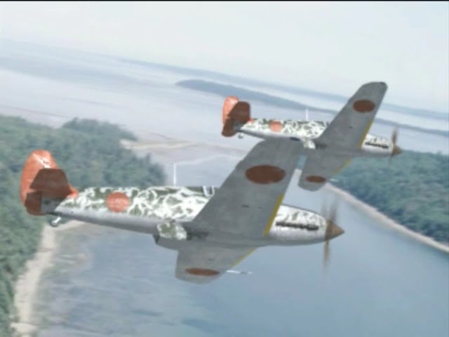 日本の戦闘機たち　零戦五二型　雷電　零戦二一型　疾風　飛燕