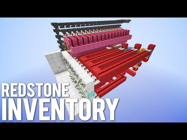 TOO SMALL: Redstone Inventory System
