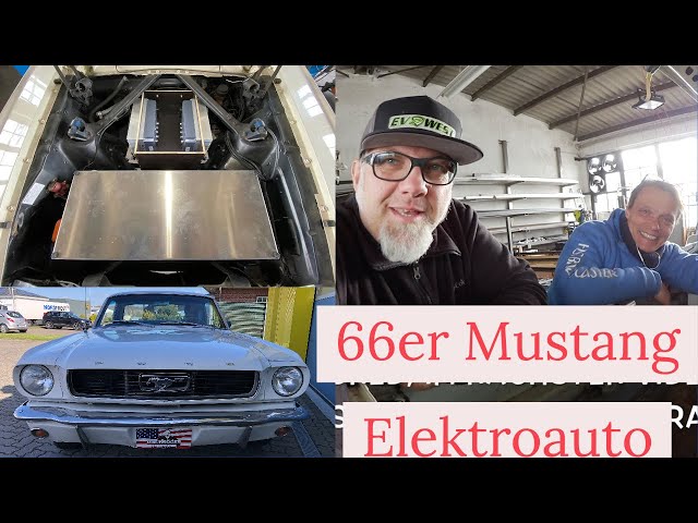 Must⚡️ng  66 Elektroauto Umbau Fortschritte! Ford Mustang 1966