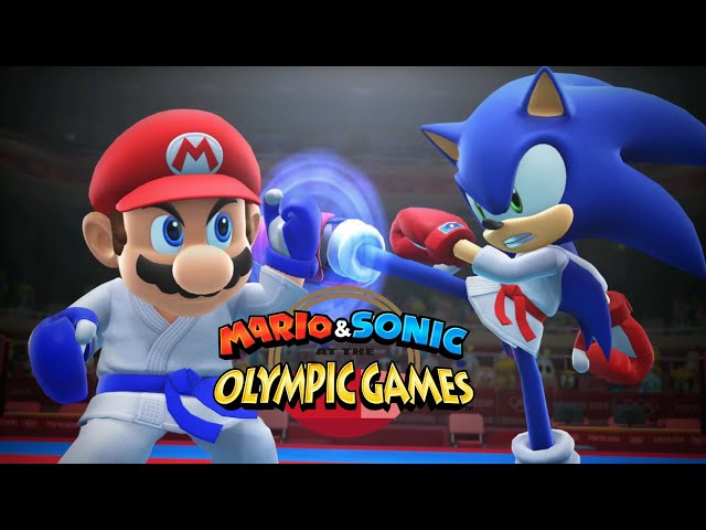 Mario & Sonic Olympic Games At The Tokyo 2020 Event Karate All Character Super Move K O
