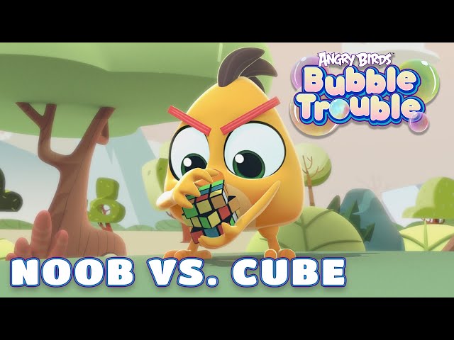 Angry Birds Bubble Trouble Ep.3 | Noob vs. Cube