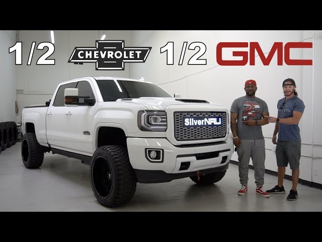 HE CONVERTED HIS CHEVY TO A GMC!